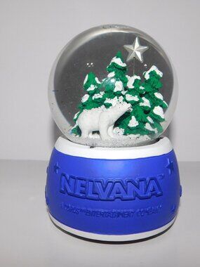 NELVANA Productions Corus Entertainment Polar Bear Musical Rotating Snow Globe